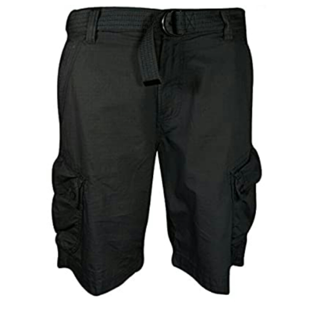 Belted cargo shorts